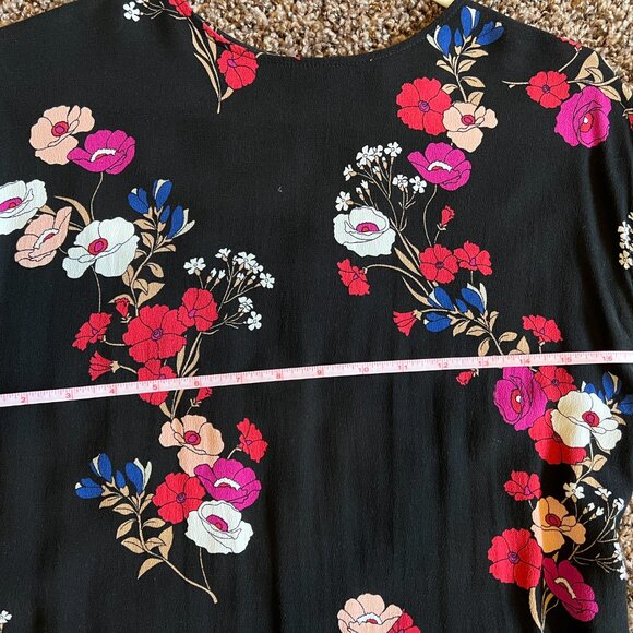 Popsugar Floral Midi Dress Size XS - Picture 7 of 13
